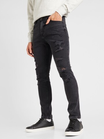 AÉROPOSTALE Slimfit Jeans in Grijs: voorkant