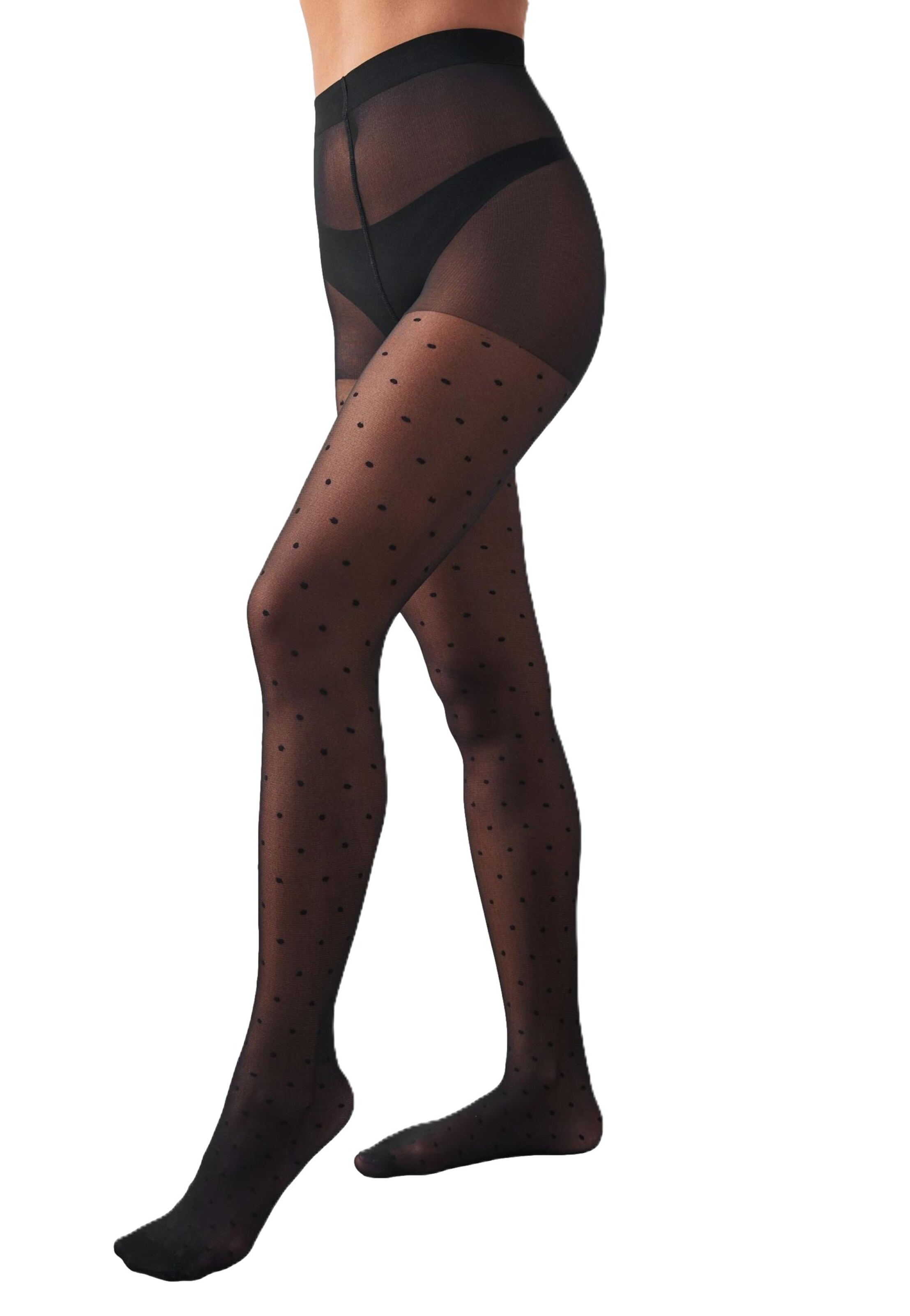 Next Strumpfhose in Schwarz: Vorderseite