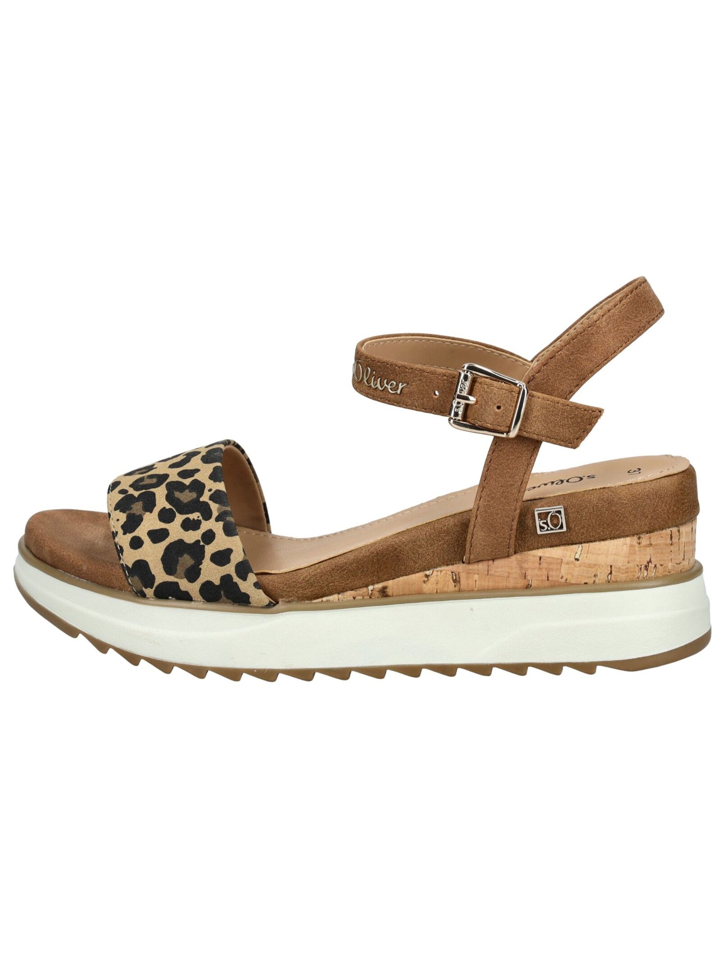 s.Oliver Sandale in Braun