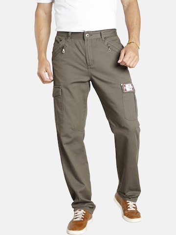 Jan Vanderstorm Loose fit Cargo Pants 'Neto' in Green: front