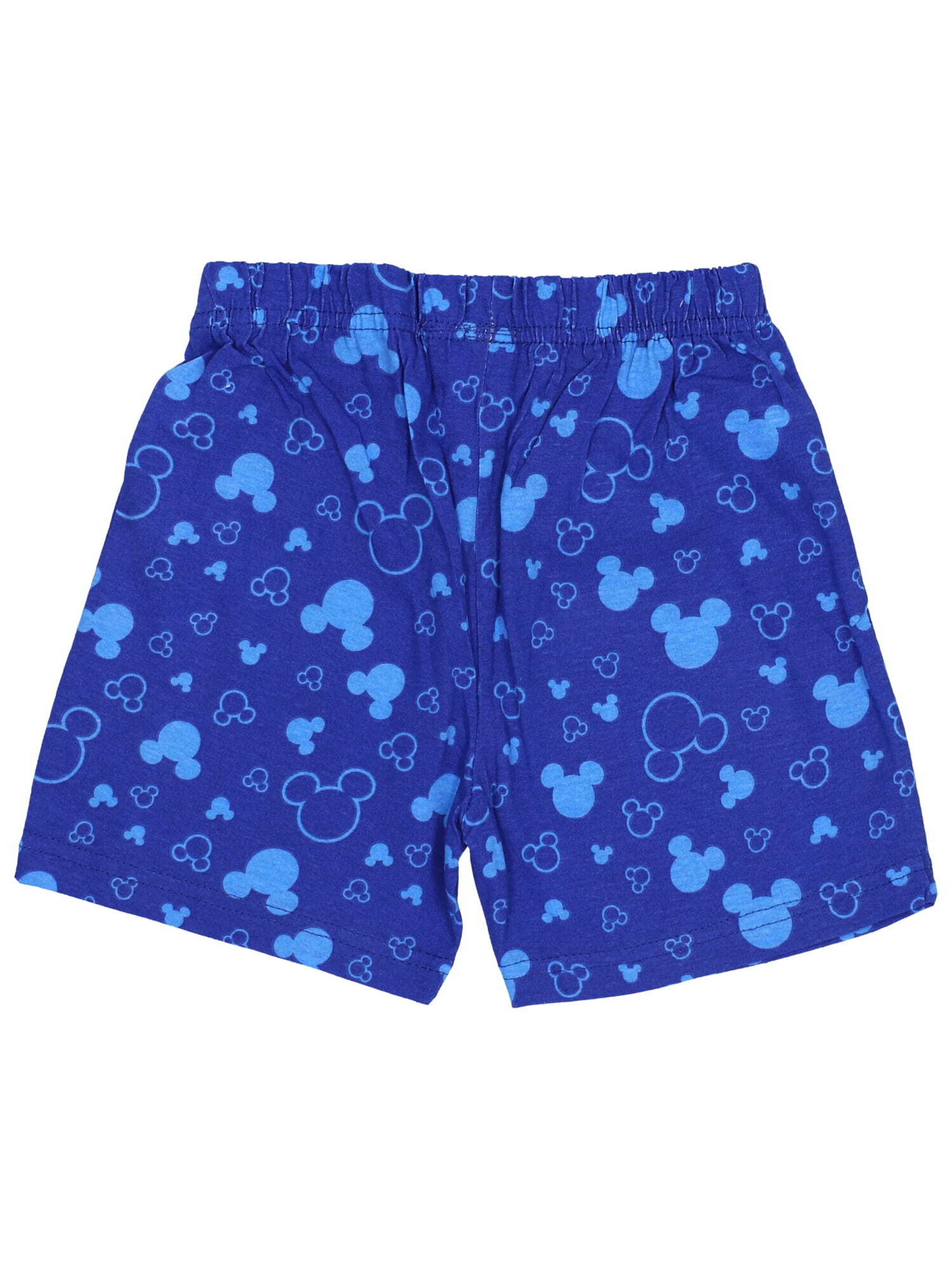 DISNEY Schlafanzug 'Mickey Mouse' in Blau
