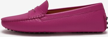 Isabel Bernard Moccasins in Pink: front