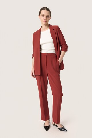 Blazer 'Shirley' SOAKED IN LUXURY en marron