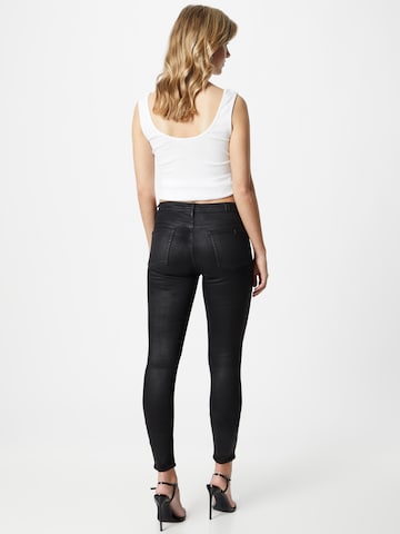 7 for all mankind Slimfit Jeans 'Illusion' in Schwarz