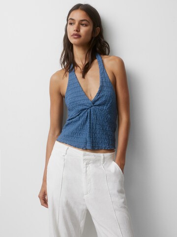 Pull&Bear Top in Blau: predná strana