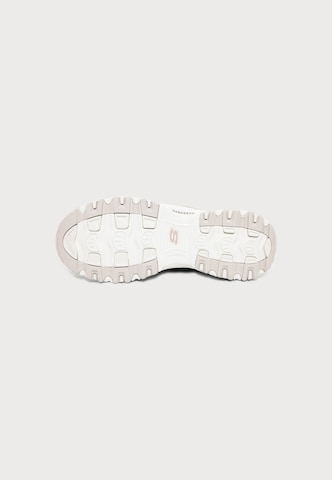 SKECHERS Slip-on 'D LITES-VINTAGE HAZE' in Wit