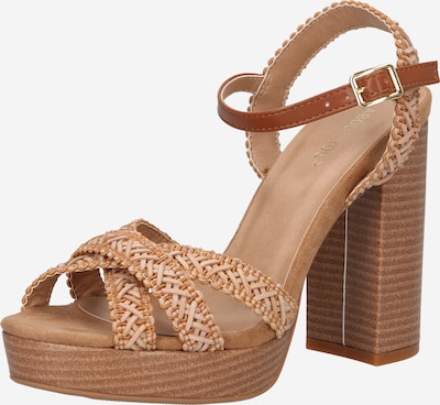 ABOUT YOU Sandals 'Alva' in Brown / Light brown, Item view