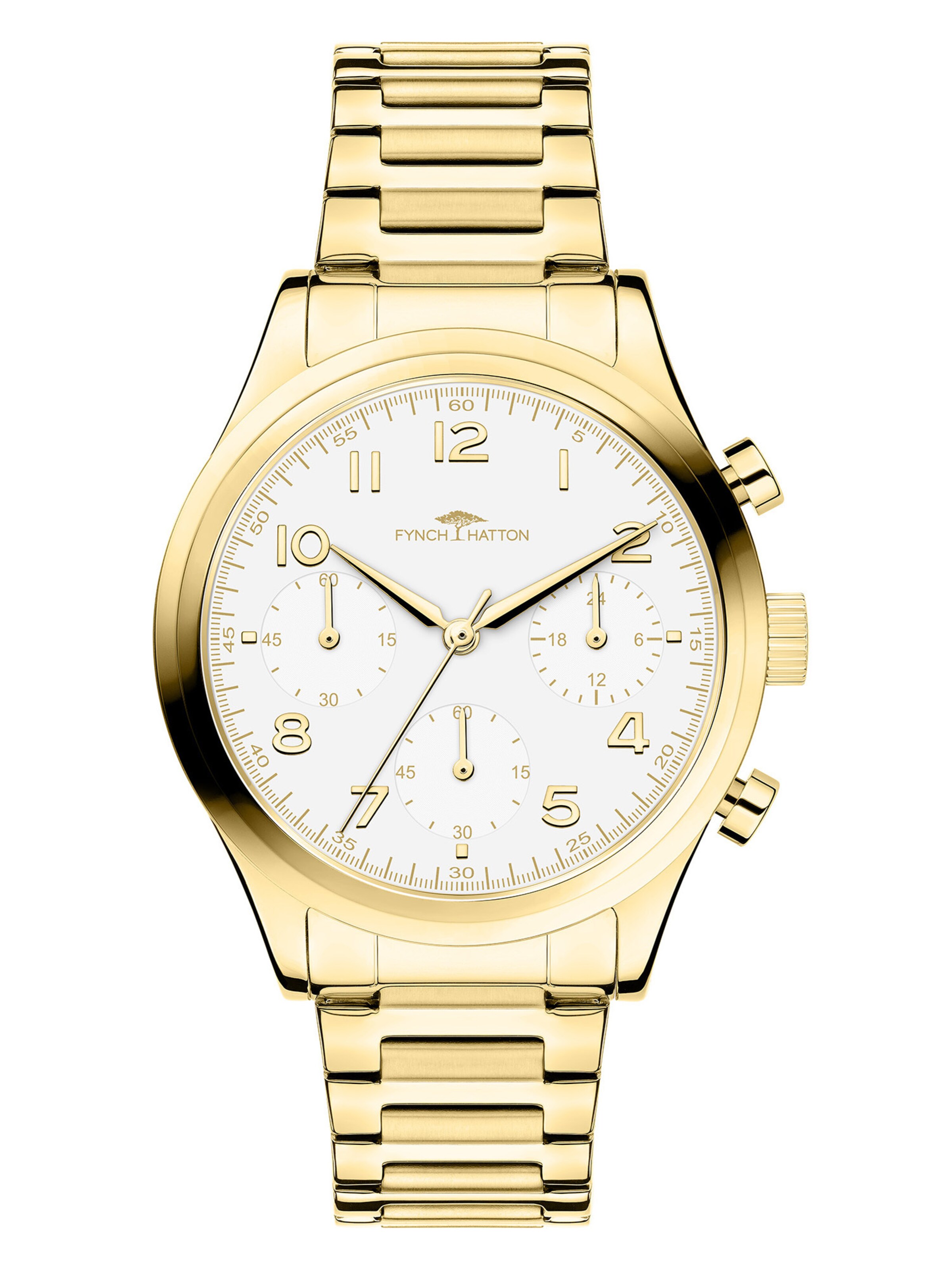 FYNCH-HATTON Analog watch in Gold: front