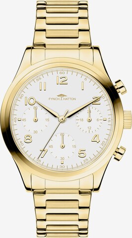 FYNCH-HATTON Analog Watch in Gold: front