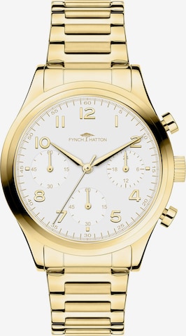 FYNCH-HATTON Analog Watch in Gold: front