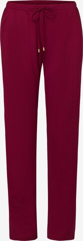 Hanro Pajama Pants 'Sleep & Lounge' in Red: front