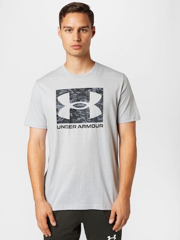 T-Shirt fonctionnel UNDER ARMOUR en gris : devant