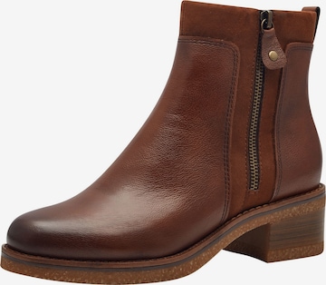 Bottines MARCO TOZZI en marron : devant