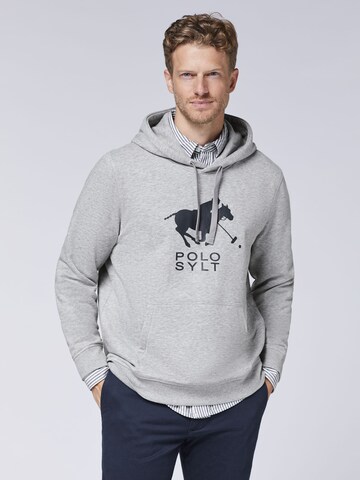 Polo Sylt Sweatshirt in Grey: front