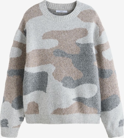 Megztinis iš Next, spalva – tamsi smėlio / pilka / bazalto pilka, Prekių apžvalga