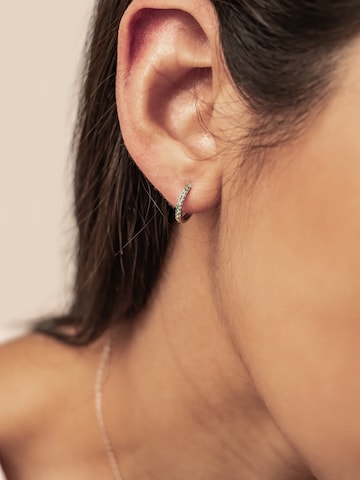 Hey Happiness Jewelry set 'Emerald Glow' in Silver