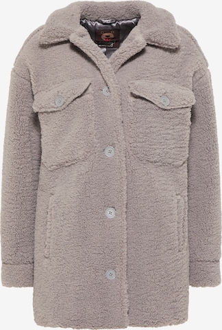 taddy Between-Seasons Coat in Grey: front