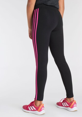 ADIDAS SPORTSWEAR Slim fit Workout Pants 'Essentials' in Black