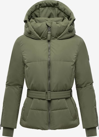 Geacă de iarnă 'Aleyna 16' de la MARIKOO pe verde: față