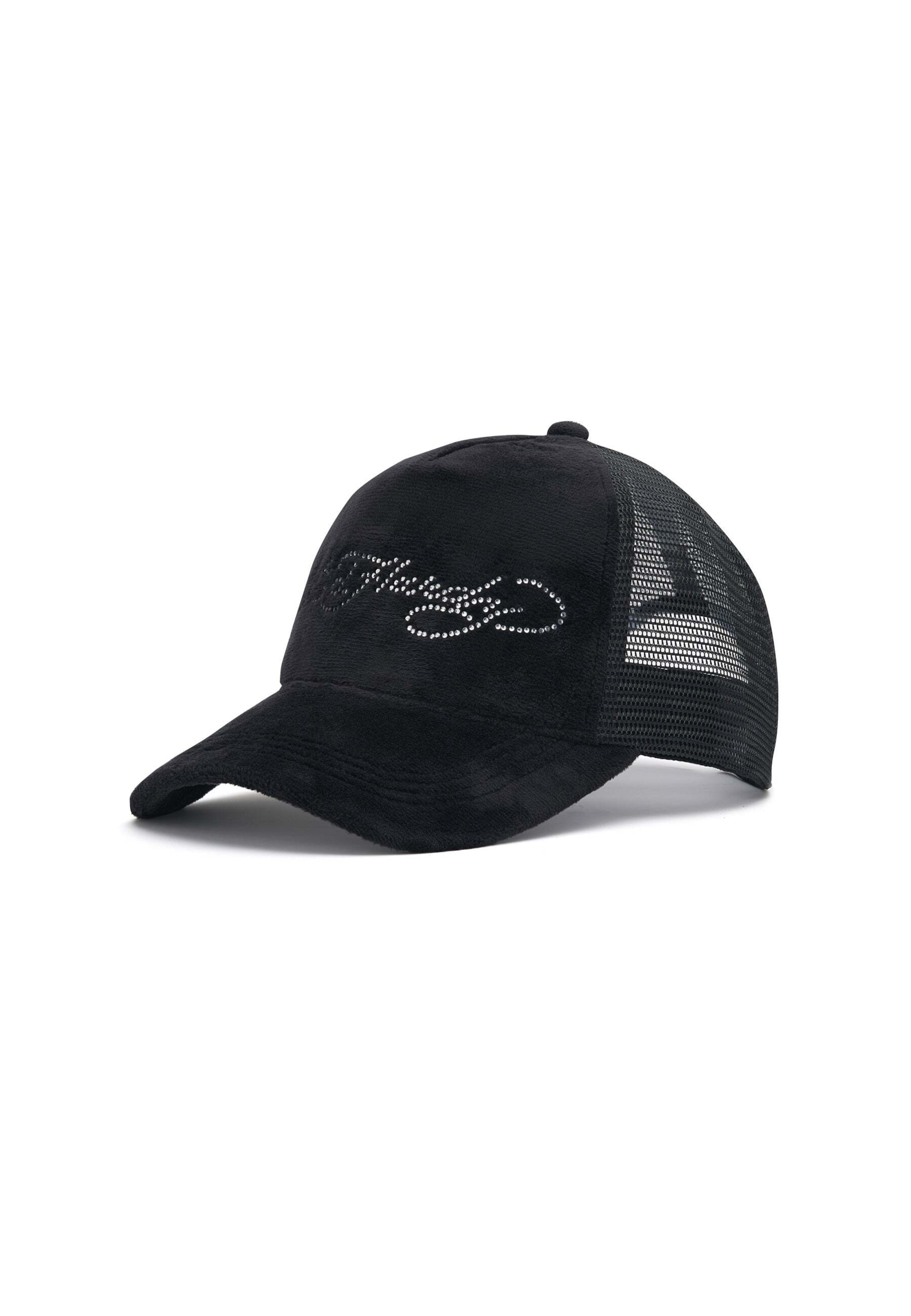 Ed Hardy Cap in Black: front