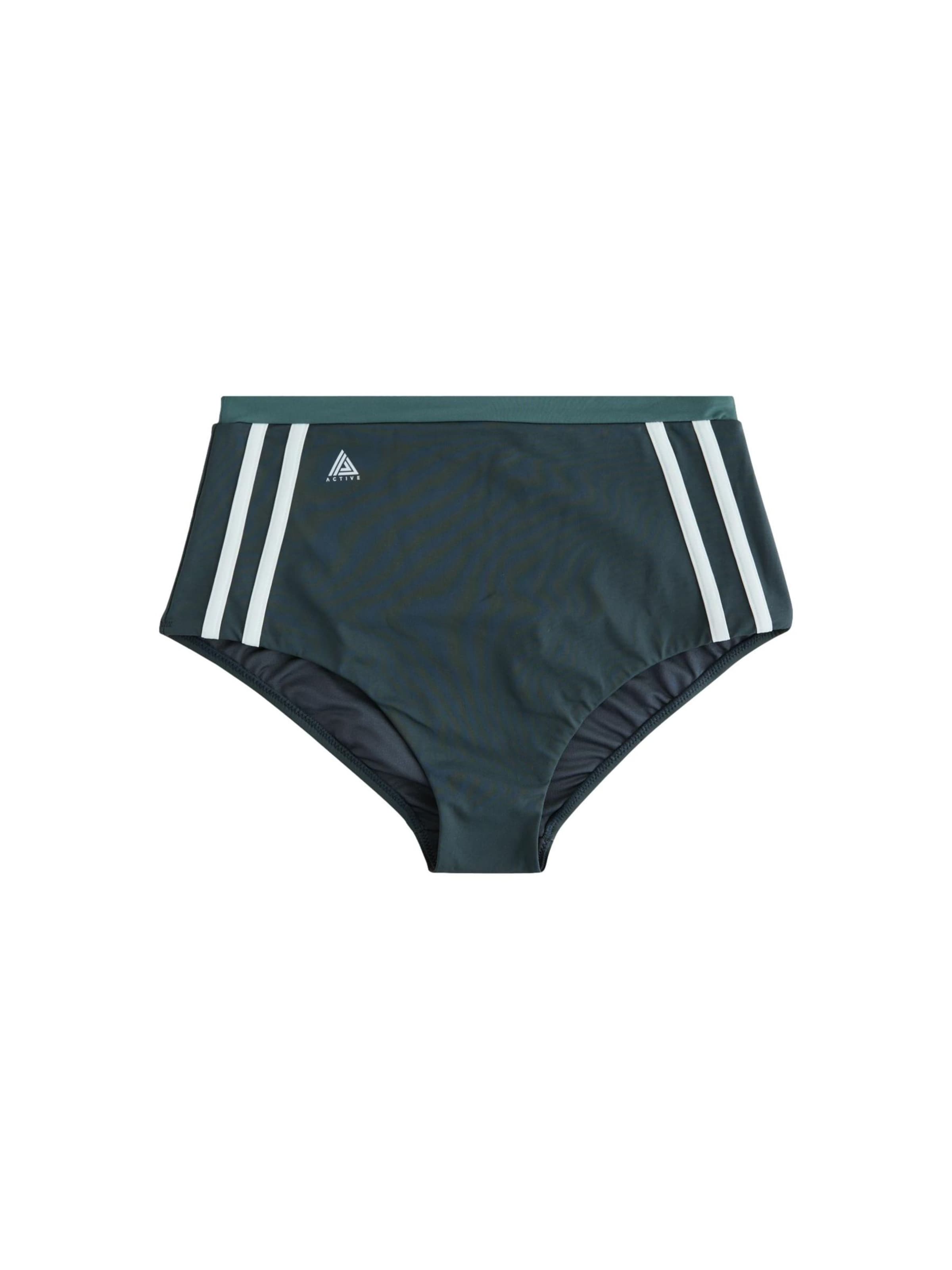 Next Bikinibroek 'Active' in de kleur Enziaan / Donkergroen / Natuurwit, Productweergave