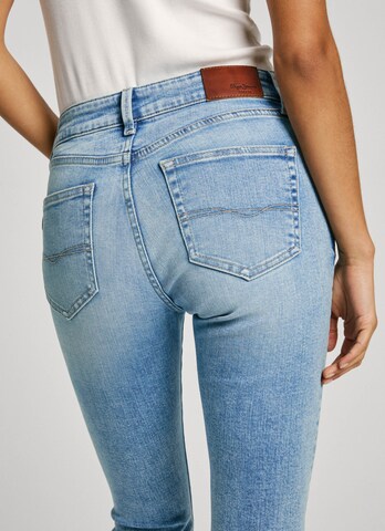 Pepe Jeans Скинни Джинсы в Синий