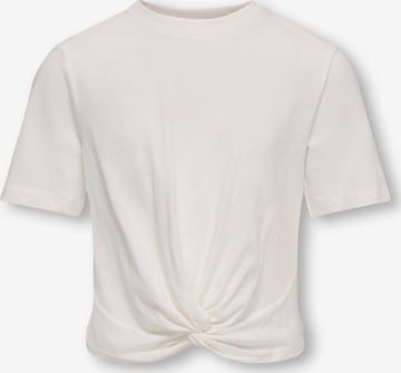 ONLY GIRLS T-shirt 'KOGRex' i vit: framsida