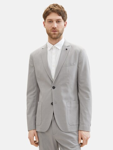 TOM TAILOR Regular fit Suit Jacket in Grey