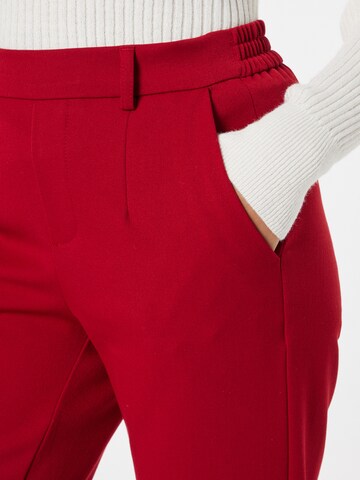 OBJECT - Tapered Pantalón 'Lisa' en rojo