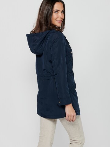 KOROSHI Between-seasons parka in Blue