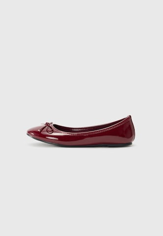 Anna Field Ballerina in Rood: voorkant