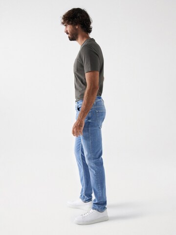 Coupe slim Jean Salsa Jeans en bleu