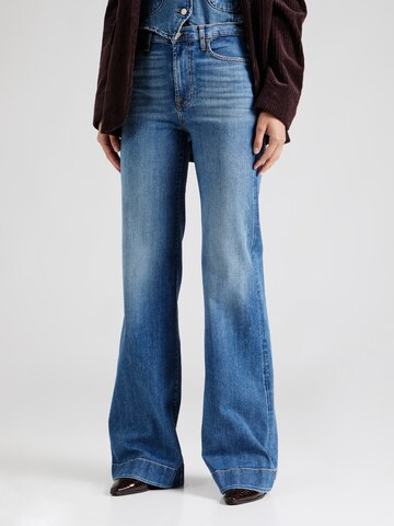 7 for all mankind Flared Jeans 'MODERN DOJO' in Blue: front