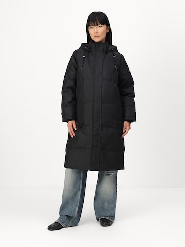 Only Maternity Wintermantel 'OLMIrene' in Zwart: voorkant