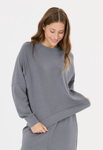 Athlecia Sweatshirt 'Jacey' in Grau: Vorderseite