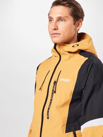 OAKLEY Regular fit Outdoor jacket 'GUNN SHELL' in Yellow