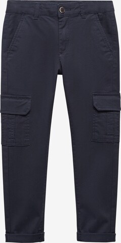 Pantalon MANGO KIDS en bleu : devant