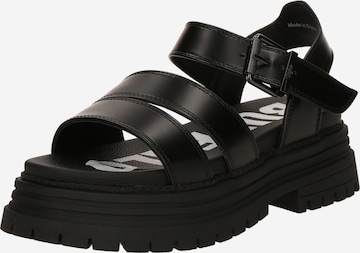 juoda BUFFALO Sandalai 'Lennox': priekis