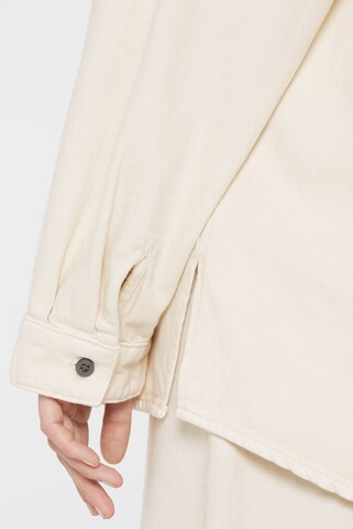SENSES.THE LABEL Blusenjacke BER:LIN aus Denim in Beige