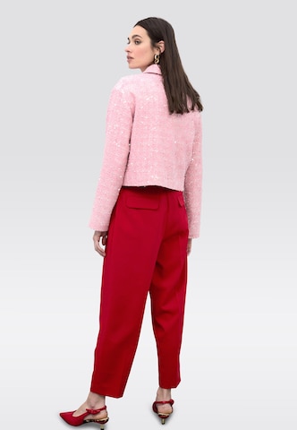 Loosefit Pantalon à pince Lola Casademunt en rouge