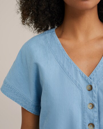 Chemisier WE Fashion en bleu