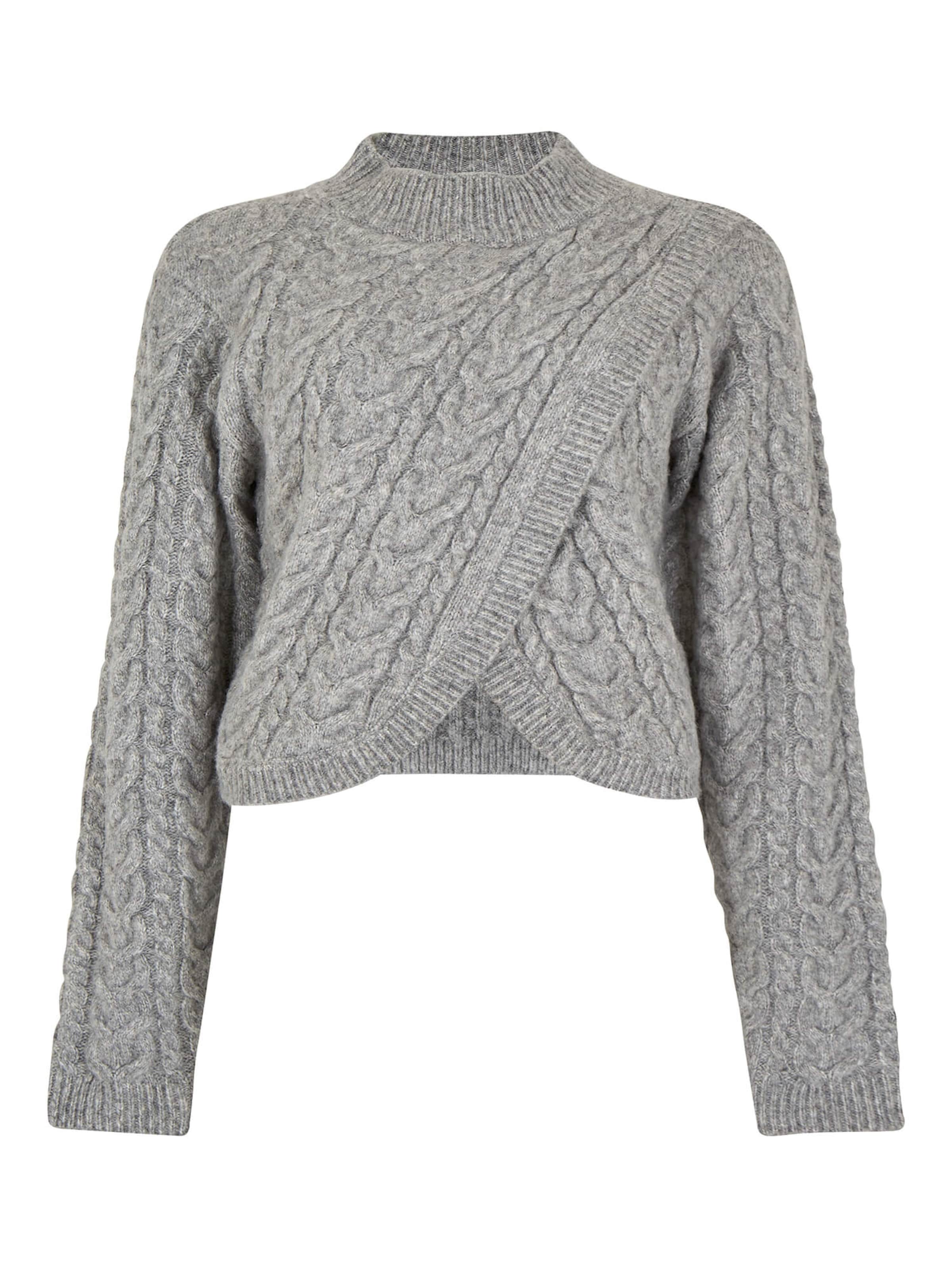 Apricot Sweater in Grey: front