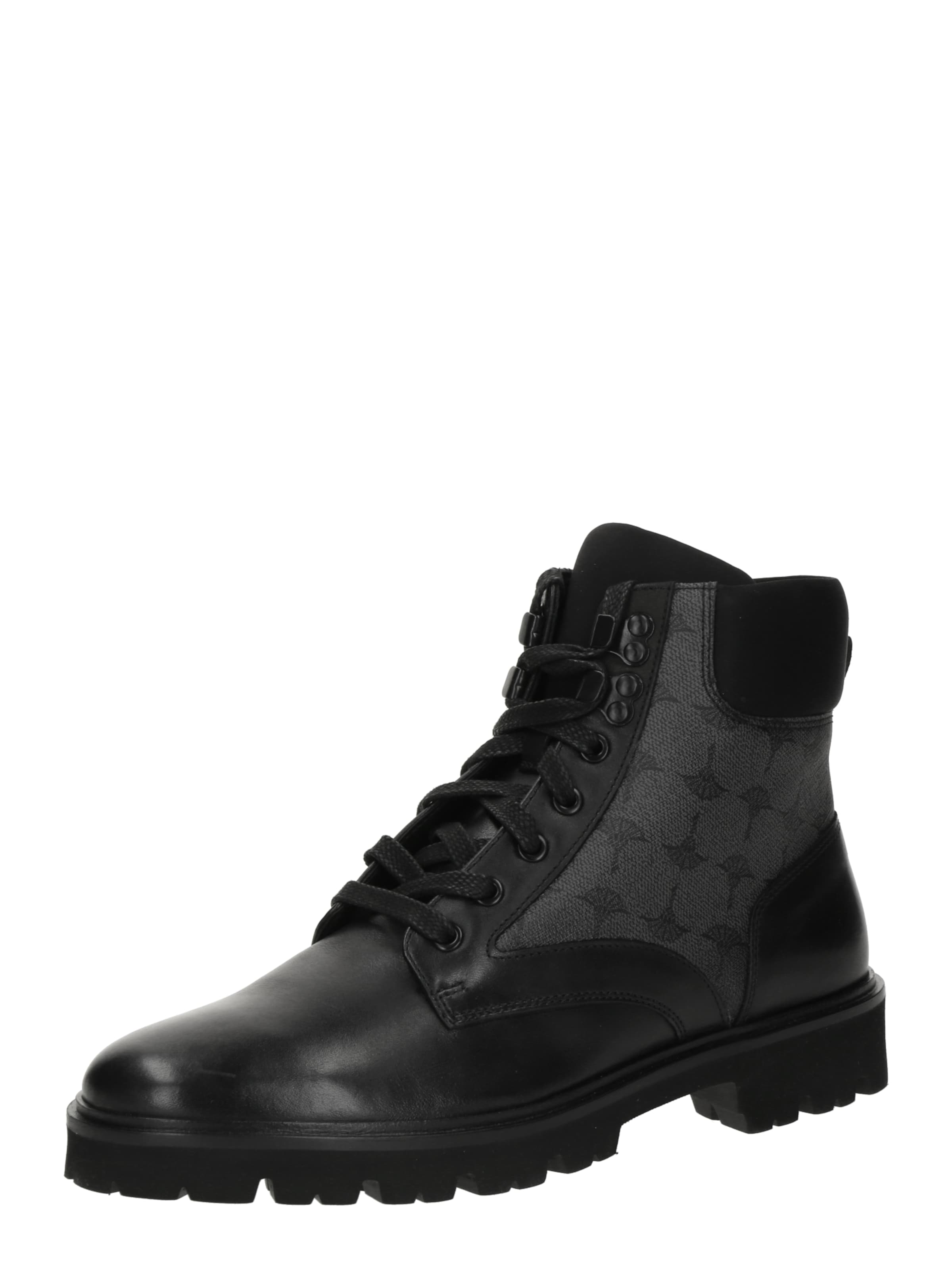 JOOP! - Botas con cordones 'Mazzolino Misto Hektor' en negro: frente