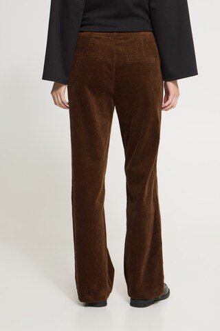 Loosefit Pantalon ICHI en marron