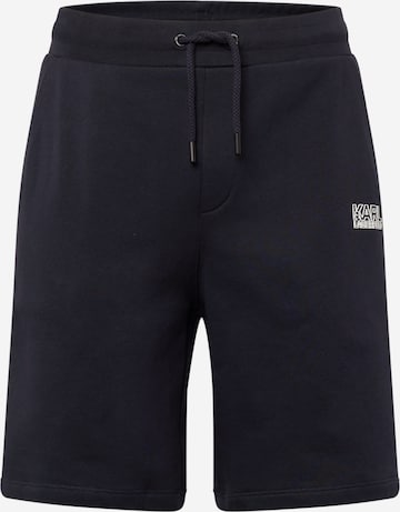 Karl Lagerfeld Regular Shorts in Blau: predná strana