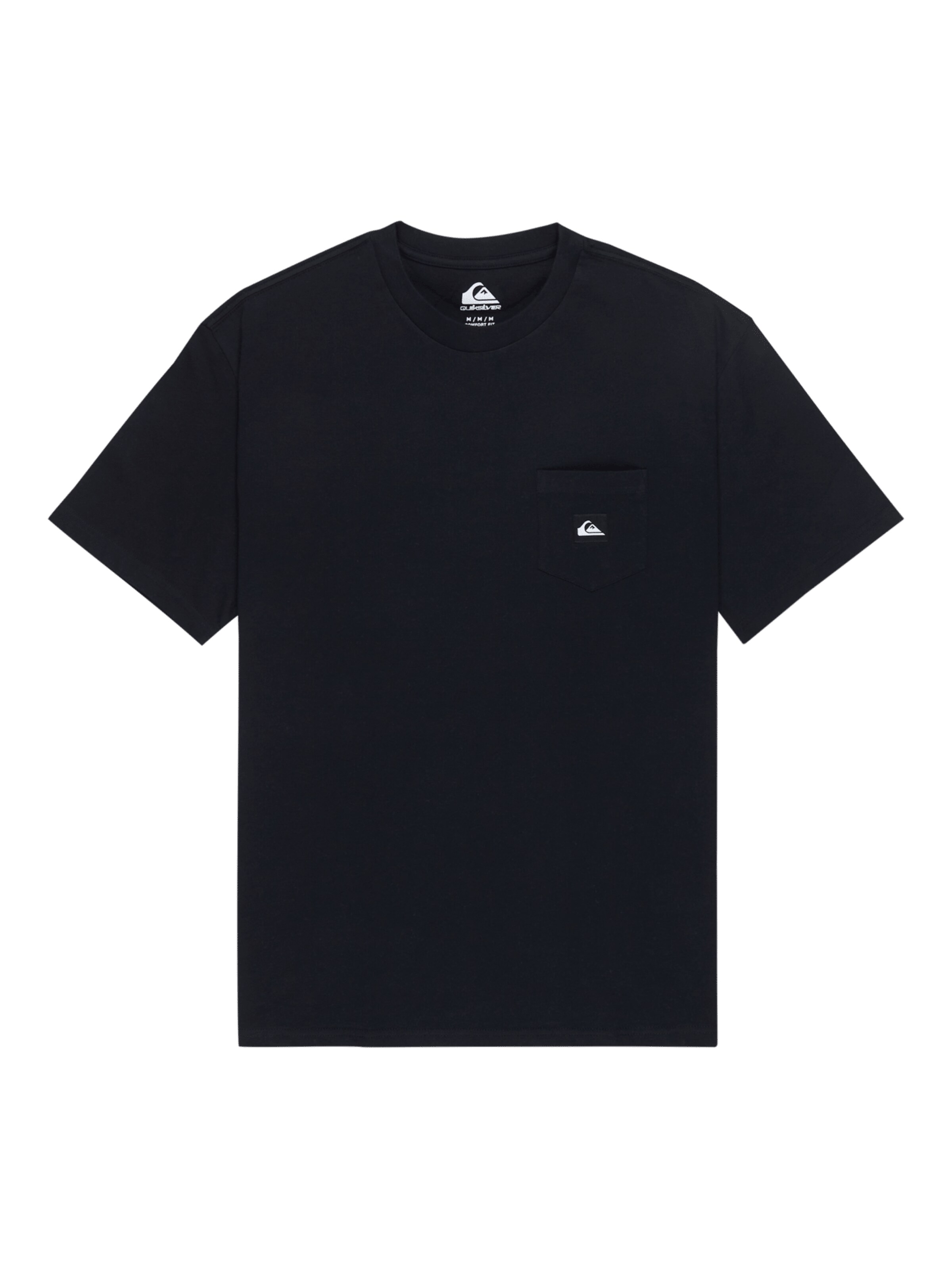 QUIKSILVER Shirt 'Salt Water Pocket' in Black: front