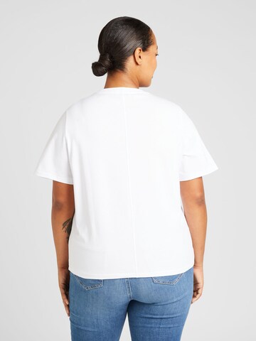 T-shirt Tommy Hilfiger Curve en blanc