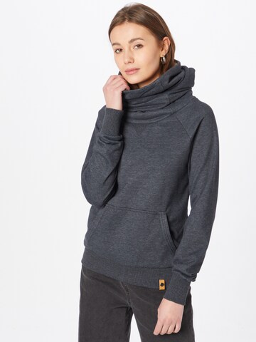 Fli Papigu Sweatshirt 'Who Killed Kenny' in Blauw: voorkant