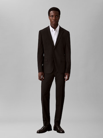 Coupe slim Veste de costume Calvin Klein en marron