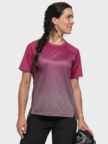 Schöffel Functioneel shirt ' Bike Shirt Style Koitere WMS ' in Rood: voorkant
